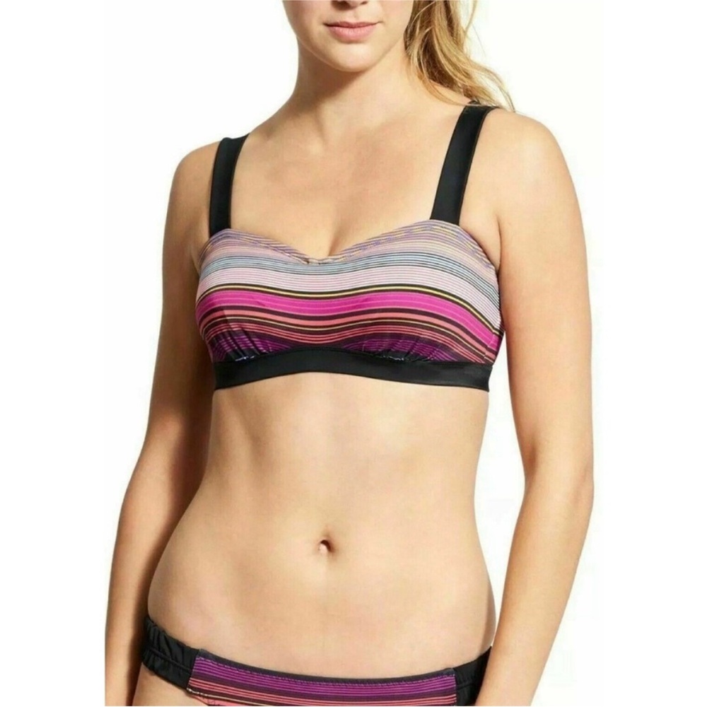 Athleta Stripe Capri Pura Bikini Set